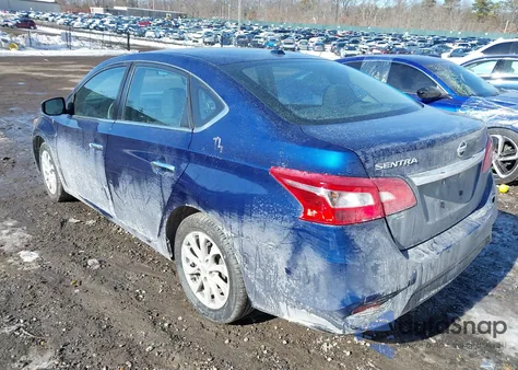 2019 Nissan Sentra Sv from USA, damaged, VIN 3N1AB7AP7KY338560